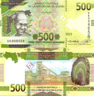 Guinea 500 Francs 2022 P-52b UNC - Guinée