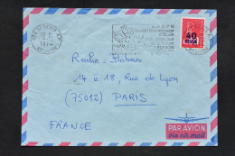 Réunion - CFA  Marianne De Béquet N° 430 Sur Lettre De Saint Denis Du 9 Décembre 1974 - Empreinte Sécap - Covers & Documents