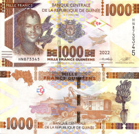 Guinea 1000 Francs 2022 P-48d UNC - Guinea