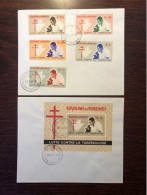 BURUNDI FDC COVER 1965 YEAR TUBERCULOSIS TBC HEALTH MEDICINE STAMPS - FDC