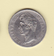 5 FRANCS CHARLES X 1828 H - 5 Francs