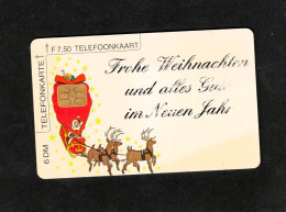 D/ NL, CXD 1995, Frohe Weihnachten SCI, Arreslee & Christmas, Santa, Used - Altri & Non Classificati