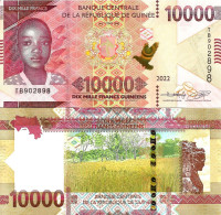 Guinea 10000 Francs 2022 P-49Ac UNC - Guinea