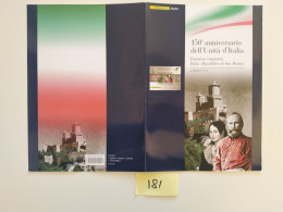 FOLDER 150 ANN UNITA ITALIA FACCIALE 18 (FLD181 - Geschenkheftchen