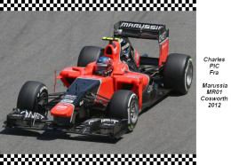 Charles  Pic  MARUSSIA  MR01   2012 - Grand Prix / F1