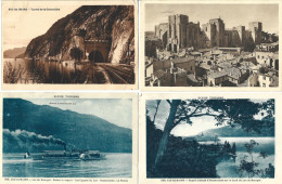 F - FRANCE : Lot Et Collection De 78 Cartes : Noir Et Blanc Et Couleur; Toutes Les Cartes Ayant Circulées Et Timbrées. - Verzamelingen & Kavels