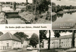 73544142 Paretz Havel Kanal Schleuse Torhaus Neubausiedlung Paretz - Ketzin