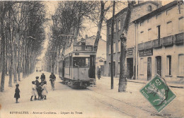 66-RIVESALTES- AVENUE GAMBETTA DEPART DU TRAM - Rivesaltes