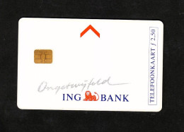 Netherlands, ING Lion Bank '95 Ongetwijfeld, Limited 1500ex With Phonenumber - Privées