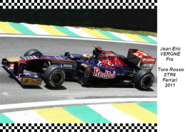 Jean Eric  Vergne  Toro Rosso  STR6   2011 - Grand Prix / F1