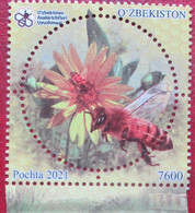 Uzbekistan  2022 Beekeeping  1 V    MNH - Honingbijen