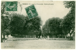 86 - B15449CPA - MIREBEAU EN POITOU - Les Promenades Entree Principale - Très Bon état - VIENNE - Mirebeau