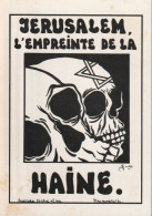 JERUSALEM L'empreinte De La HAINE -  Illustré Par, Jacques Lardie  - 85 Ex - Lardie