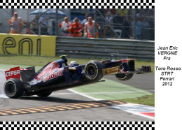 Jean Eric  Vergne  Toro Rosso  STR7   2012 - Grand Prix / F1