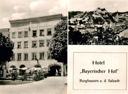 73543088 Burghausen Salzach Hotel Bayerischer Hof Stadtpanorama Burg Burghausen  - Burghausen