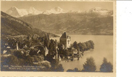 CH - Thunersee, OBERHOFEN Mit Eiger. - Oberhofen Am Thunersee