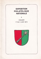 Exposition Philatélique Nationale, Colmar Juin 1974, Maison Pfister - Esposizioni Filateliche