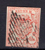 S1621 - SUISSE SWITZERLAND Yv N°24 - 1843-1852 Kantonalmarken Und Bundesmarken