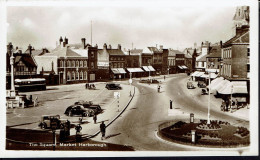 Royaume-Uni. Post Card "The Square Market" Harborough. - Otros & Sin Clasificación