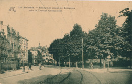 BRUXELLES  ROND POINT AVENUE DE TERVUEREN COIN DE L'AVENUE GRIBEAUMONT         2 SCANS - Avenidas, Bulevares