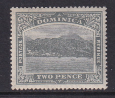 Dominica: 1908/20   Rouseau From The Sea    SG49b    2d   Slate  [Wmk: Crown To Left Of CA]    MH - Dominique (...-1978)