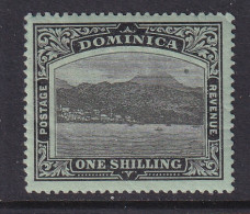 Dominica: 1908/20   Rouseau From The Sea    SG53a    1/-   [Wmk: Crown To Left Of CA]    MH - Dominique (...-1978)