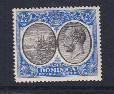 Dominica: 1923/33   KGV    SG78    2½d  Black & Ultramarine     MH - Dominica (...-1978)