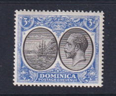 Dominica: 1923/33   KGV    SG79    3d   Black & Ultramarine   MH - Dominique (...-1978)