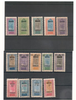 SOUDAN ANNÉES 1922/27 N° 37/50 * Et Oblitéré Cote : 25,00 € - Usati