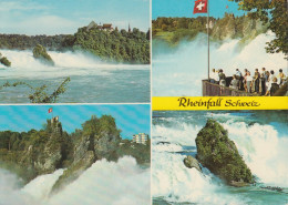 Schweiz - Rheinfall Bei Neuhausen - 4 Alte Ansichten - Neuhausen Am Rheinfall