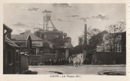 62 - LIEVIN - La Fosse N°1 (carte Brillante Crantée 9X14) - Lievin