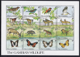 Gambie N°1057/1072 - Papillons - Neuf ** Sans Charnière - TB - Gambia (1965-...)