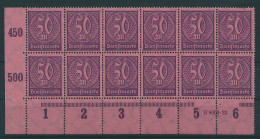 MiNr. D 73 HAN H 8006.22 ** Bogenecke - Dienstmarken