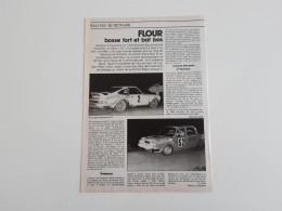 Rallye 62 Béthune - Coupure De Presse Automobile - Andere & Zonder Classificatie