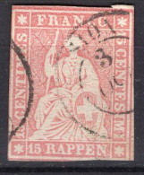 T1630 - SUISSE SWITZERLAND Yv N°28 - Usados