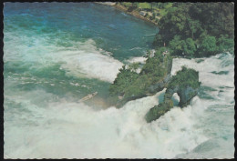 Schweiz - Rheinfall Bei Neuhausen - Schlößchen Wörth - Mit Boot - Neuhausen Am Rheinfall