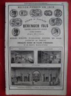 PUB 1884 - Parfumeur Distillateur Chimiste Bérenger, Méro & Boyveau 06 Grasse - Publicités