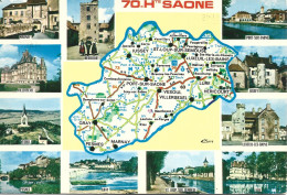 Ref (  18981  )   Haute Saone 70 - Carte Geografiche