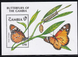 Gambie BF N°108 - Papillon - Neuf ** Sans Charnière - TB - Gambia (1965-...)