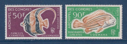 Comores - YT PA N° 23 Et 24 ** - Neuf Sans Charnière - Poste Aérienne - 1968 - Luftpost