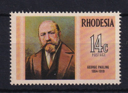 Rhodesia: 1974   Famous Rhodesians (Issue 8)   MNH - Rhodesia (1964-1980)