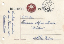 Portugal , 1967 , VENDAS NOVAS  Postmark , Postal Stationery - Storia Postale