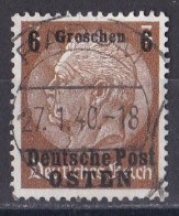 Pologne - 1939 - 1944 - 2ème Guerre Mondiale - Gouvernement Général Y&T  N 17 Oblitéré - Generalregierung