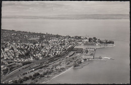 Schweiz - 8590 Romanshorn - Eisenbahn - Bahnhof - Train - Luftbild - Aerial View - Romanshorn