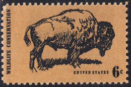 !a! USA Sc# 1392 MNH SINGLE (a3) - Wildlife Conservation: American Buffalo - Ungebraucht