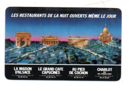 Carte  Restaurants PARIS Couronne France  Card  (salon 585) - Carta Di Fedeltà E Regalo