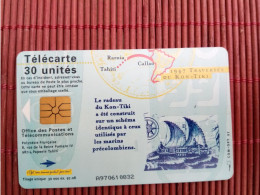 Phonecard French Polynesia 30 Units Used Only 30.000 Ex Made Are - Französisch-Polynesien