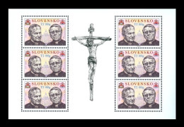 Slovakia 2024 Mih. 1010 Priest Jan Chryzostom Korec And Prelate Jozef Tomko (M/S) MNH ** - Nuovi