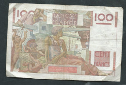 France -  Billet 100 Francs - Jeune Paysan  H.21/11/1946.H.    12587 Y.140   LAURA 118 012 - 100 F 1945-1954 ''Jeune Paysan''