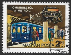 Hungary 1982. Scott #2758 (U) Public Transportation Sesquicentennial  *Complete Issue* - Gebruikt